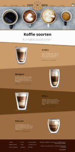 Koffie soorten pagina