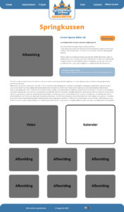 Springkussen pagina