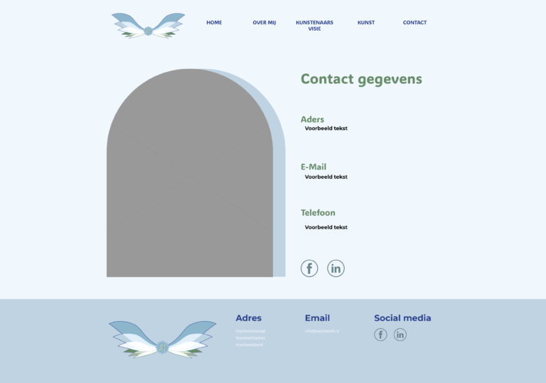 Contact pagina